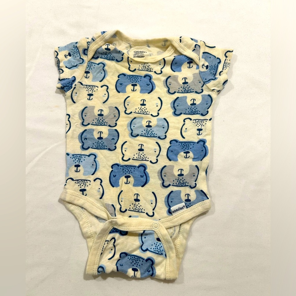 Kids bear onesie